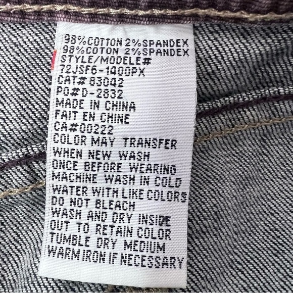 VINTAGE Jessica Sport Denim Skirt Size 18 - Picture 8 of 8